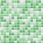 Preview: Spritzschutz Küche Mosaiksteine Grün