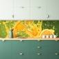Preview: Spritzschutz Küche Orangen Fresh