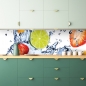 Preview: Spritzschutz Küche Obst Wasser Splash