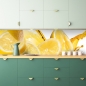 Preview: Spritzschutz Küche Zitronenfrucht