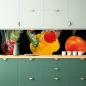 Preview: Spritzschutz Küche Gemüse Splash