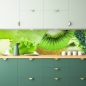 Preview: Spritzschutz Küche Grüne Obst Gemüse