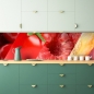 Preview: Spritzschutz Küche Rote Früchte