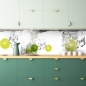 Preview: Spritzschutz Küche Limetten unter Wasser