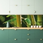 Preview: Spritzschutz Küche Bambusstamm