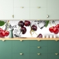 Preview: Spritzschutz Küche Cherry in Water
