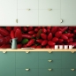 Preview: Spritzschutz Küche Rote Chilischoten