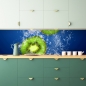 Preview: Spritzschutz Küche Kiwi Eiswürfel