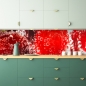 Preview: Spritzschutz Küche Kirsche Luftbläschen