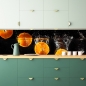 Preview: Spritzschutz Küche Frische Orangen