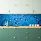 Preview: Spritzschutz Küche Regentropfen