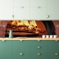 Preview: Spritzschutz Küche Feuerofen