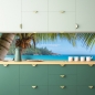 Preview: Spritzschutz Küche Palmenstrand