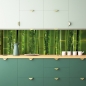 Preview: Spritzschutz Küche Bamboo Forest