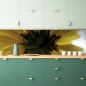 Preview: Spritzschutz Küche Makro Blume