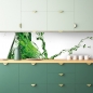 Preview: Spritzschutz Küche Grüner Cocktail