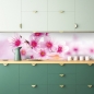 Preview: Spritzschutz Küche Blüten Design