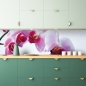 Preview: Spritzschutz Küche Orchidee