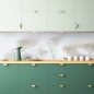Preview: Spritzschutz Küche Nelken Design