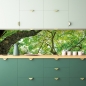 Preview: Spritzschutz Küche Grüner Wald