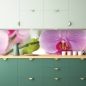 Preview: Spritzschutz Küche Orchidee