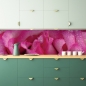 Preview: Spritzschutz Küche Rose Regentropfen