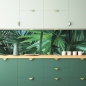 Preview: Spritzschutz Küche Palmenblätter