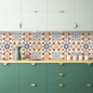 Preview: Spritzschutz Küche Orientalische Mosaik
