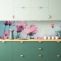 Preview: Spritzschutz Küche Blumen der Natur