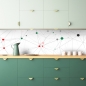Preview: Spritzschutz Küche Colorful Network