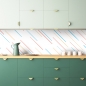 Preview: Spritzschutz Küche Diagonal Design