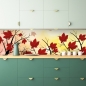 Preview: Spritzschutz Küche Herbst Design