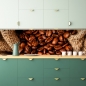 Preview: Spritzschutz Küche Kaffeesack