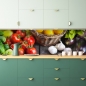 Preview: Spritzschutz Küche Frische Gemüse
