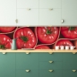 Preview: Spritzschutz Küche Rote Tomaten