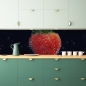 Preview: Spritzschutz Küche Erdbeer Sprudel