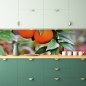 Preview: Spritzschutz Küche Orangenzweig