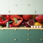 Preview: Spritzschutz Küche Veggie Food