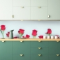 Preview: Spritzschutz Küche Rote Rosen