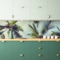 Preview: Spritzschutz Küche Palmen Himmel
