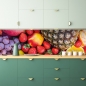 Preview: Spritzschutz Küche Tropische Früchte
