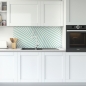 Preview: Spritzschutz Küche Wellen Design