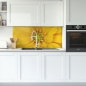 Preview: Spritzschutz Küche Gelbe Blume