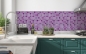 Preview: Spritzschutz Küche Purple Mosaic