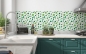 Preview: Spritzschutz Küche Green Polka Dot