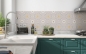 Preview: Spritzschutz Küche Wandfliesen Motiv