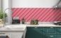 Preview: Spritzschutz Küche Diagonale Linien