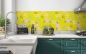 Preview: Spritzschutz Küche Gelbe Tropen Blume