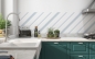 Preview: Spritzschutz Küche Elegante Linien