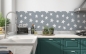 Preview: Spritzschutz Küche Handgezeichnete Sterne
